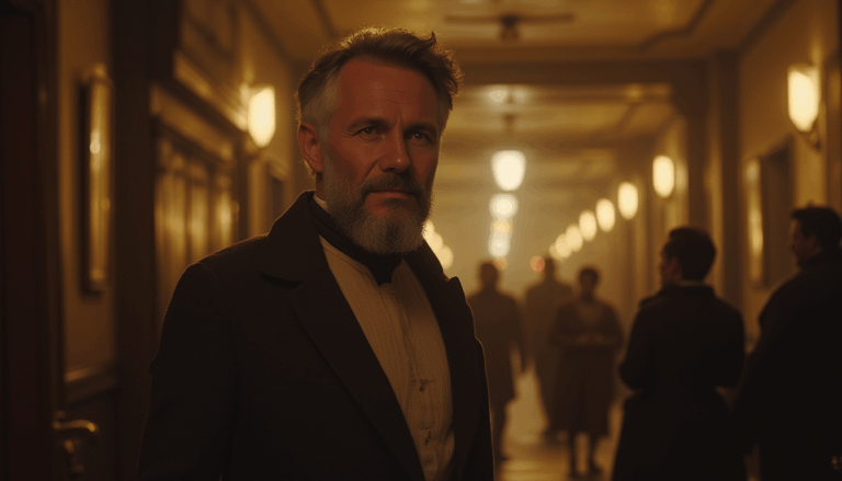 Darío Naviar encarnando a Florence Nightingale en 1860