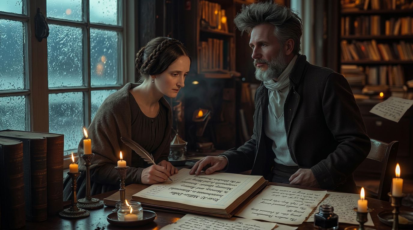 Mary Shelley en Villa Diodati compara Frankenstein con agentes personales de IA